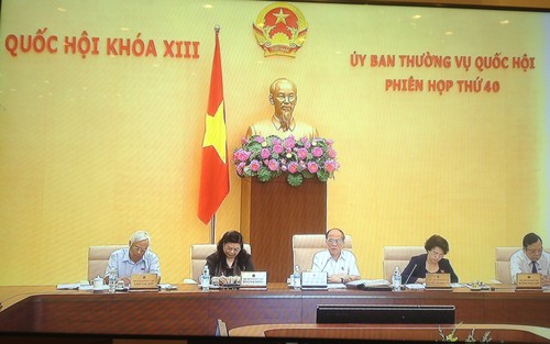 Khai mạc Phiên họp thứ 40, Ủy ban Thường vụ Quốc hội khóa XIII  - ảnh 1